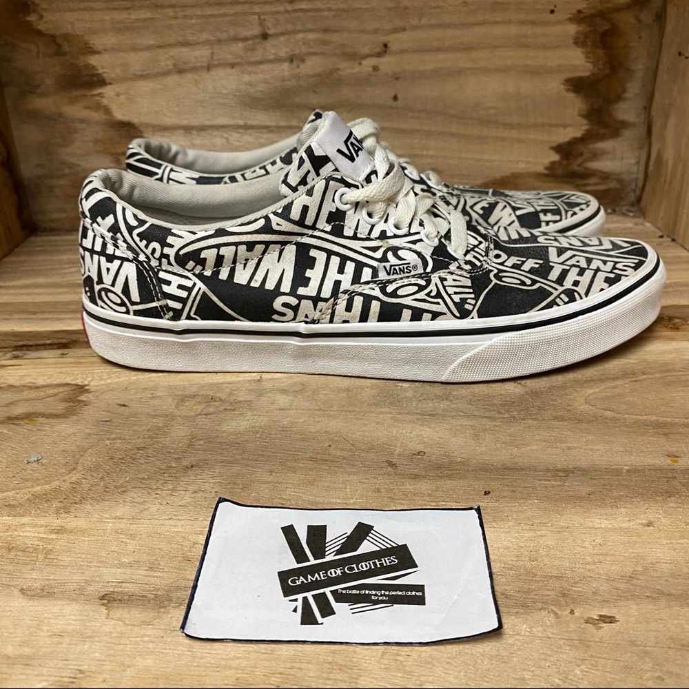 Vans off the wall Vans around black white …